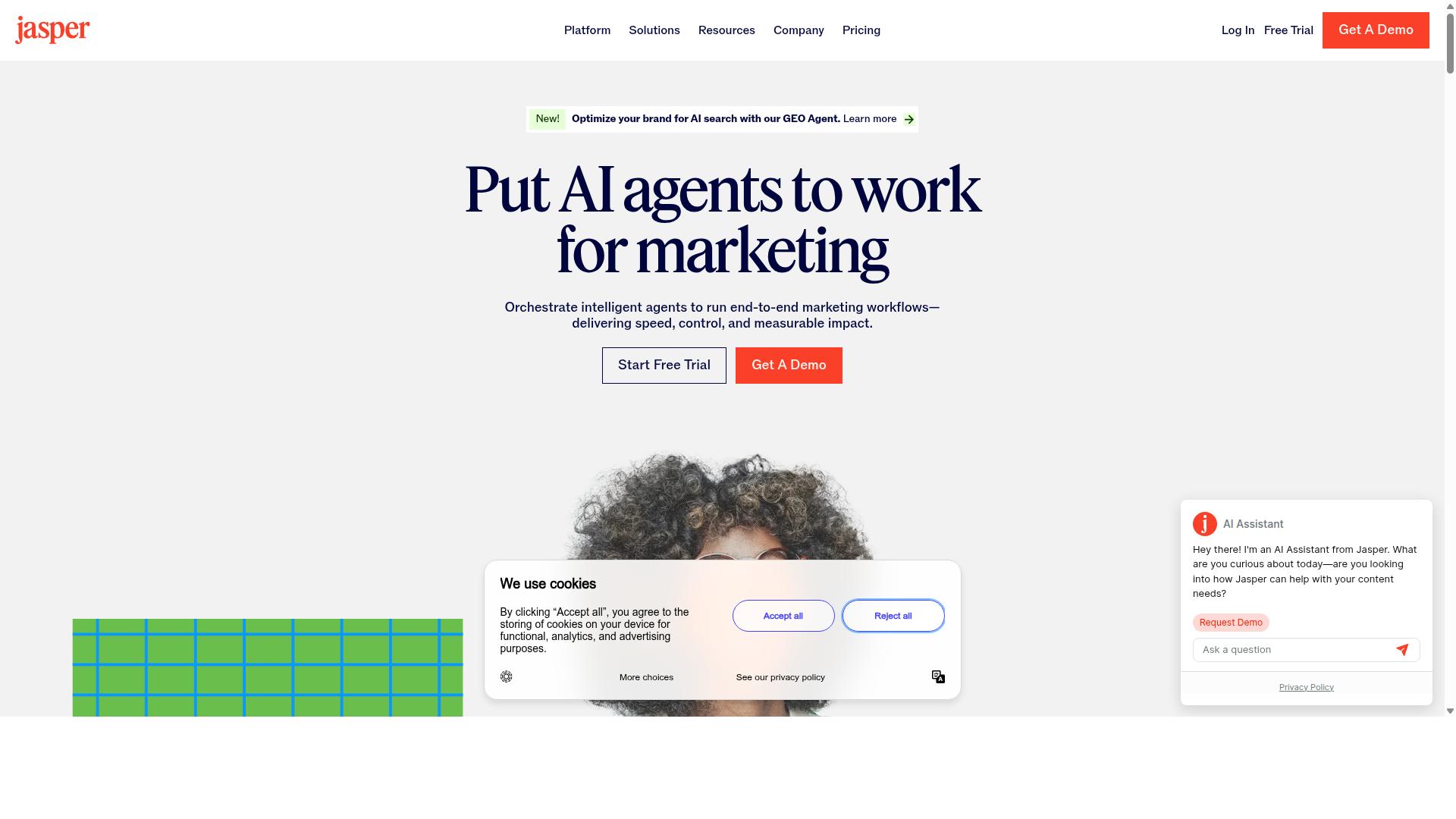 Jasper website