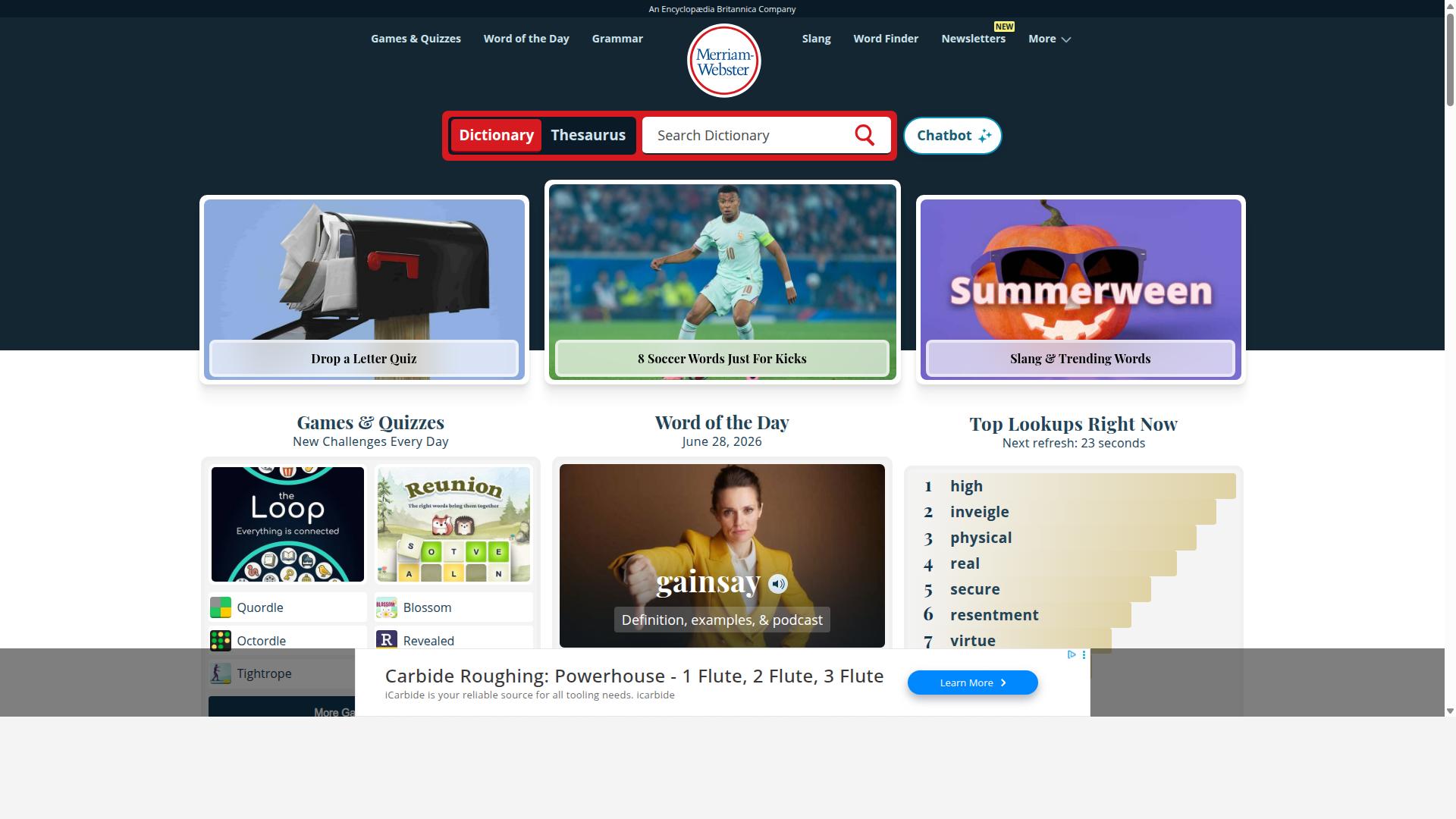 Shadow website